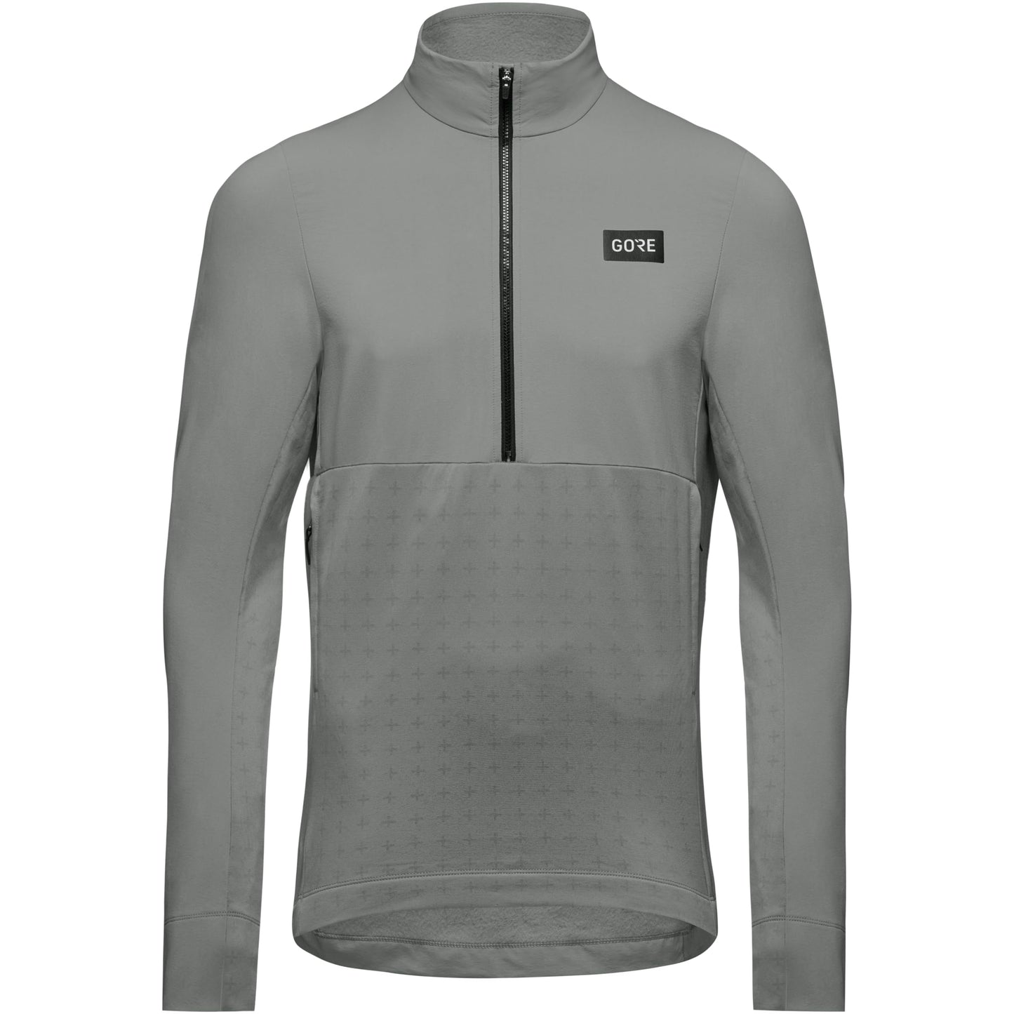 GOREWEAR Trailkpr Hybrid 1/2-Zip Jacket - Men's Lab Gray, Us L/EU XL