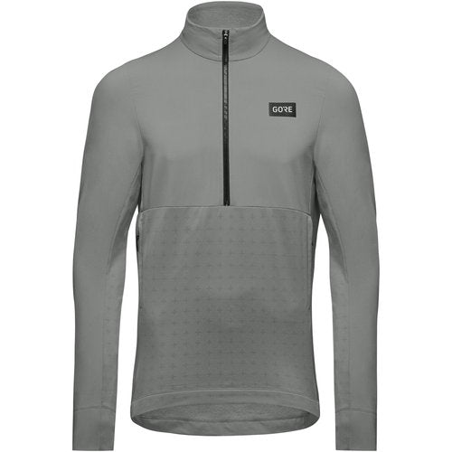GOREWEAR Trailkpr Hybrid 1/2-Zip Jacket - Men's Lab Gray, Us L/EU XL