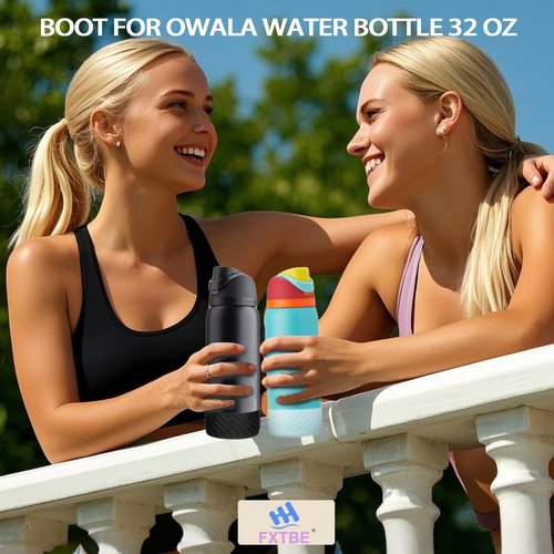 Silicone Boot for Owala 32 oz, Boots for Owala Freesip 32oz, Anti-Slip Protective Sleeve Boot for Owala Water Bottle, Bottom Protector for Bottles, 8.5 CM Boot Fit for Owala 32 oz