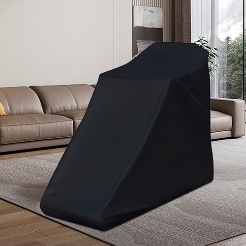 ZUDKSUY Treadmill Cover 210D Oxford Fabric Waterproof Cover 78.7 x 37.4" x 59.1" Black Treadmill Cover in Non-Folded Condition(Non-Folding)