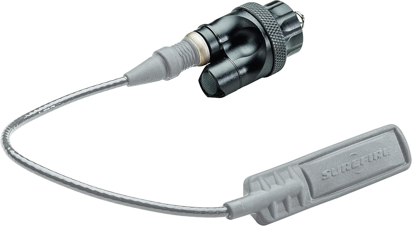 Mil-Spec Rear Dual Switch Assembly for Scoutlight WeaponLights with Click Switch and Switch-Socket, Black