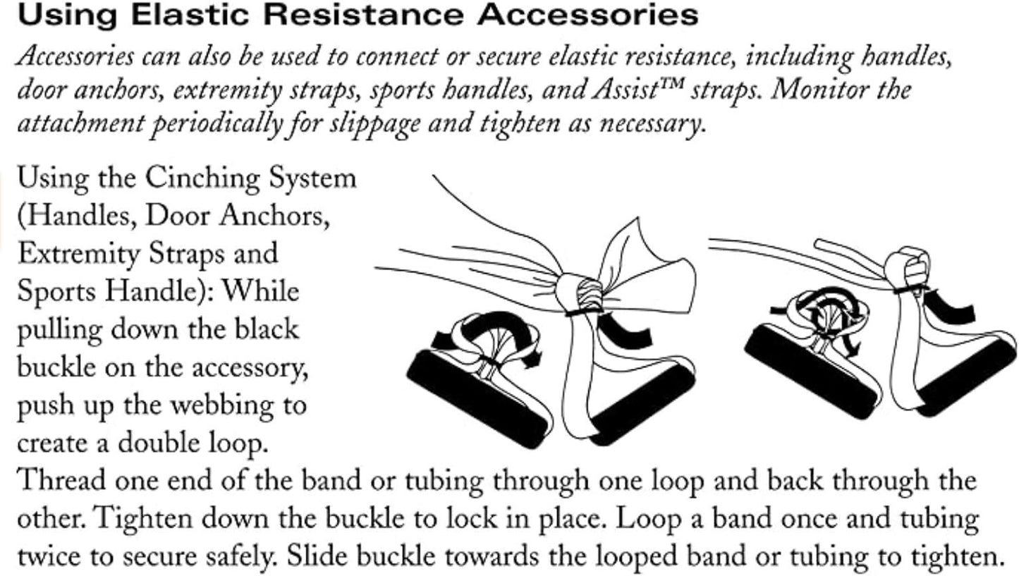 THERABAND Resistance Tubes, Professional Latex Elastic Tubing for Full Body, Core Exercise, Physical Therapy, Lower Pilates, at-Home Workout, & Rehab