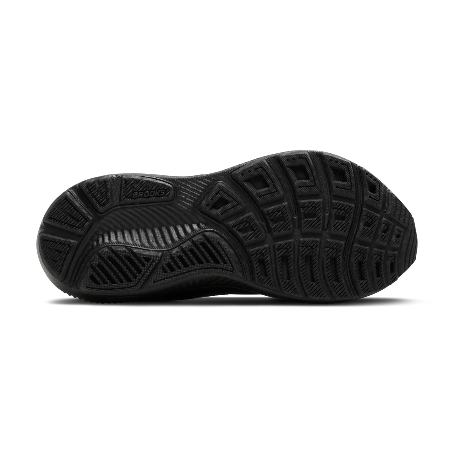 Brooks Men’s Ghost 17 Neutral Running Shoe - Black/Black/Ebony - 12 Wide