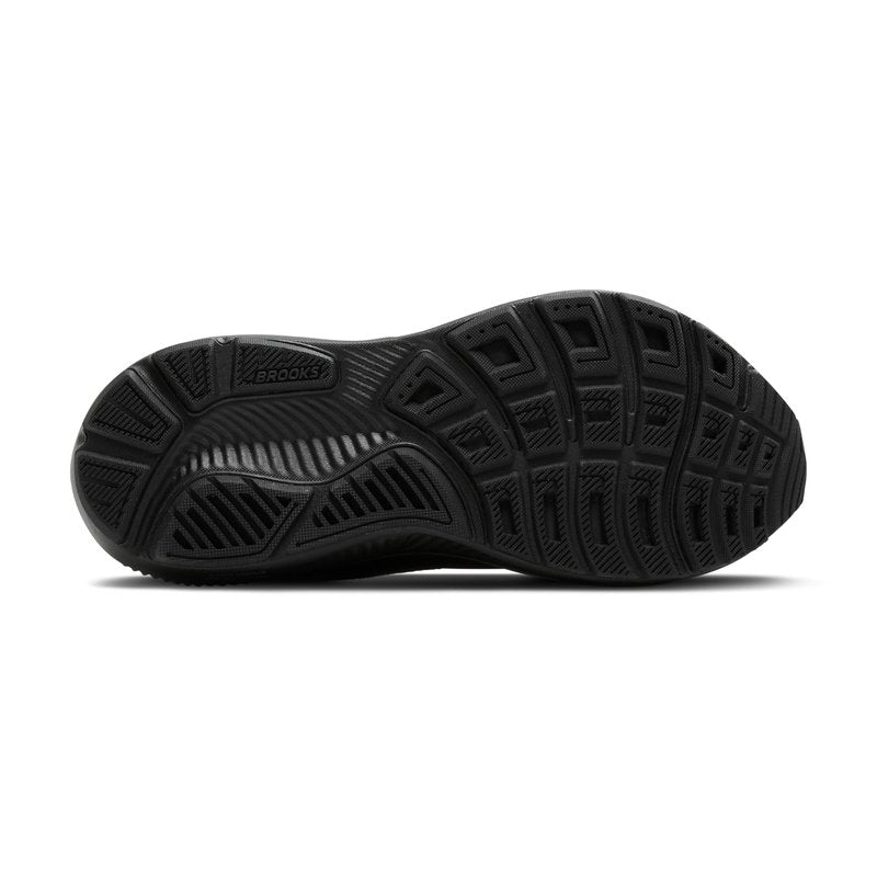 Brooks Women’s Ghost 17 Neutral Running Shoe - Black/Black/Ebony - 10 Medium