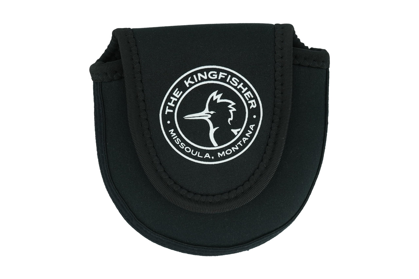 Kingfisher Fly Fishing Reel Bag, Neoprene Material, Portable, Protective, Fits Reel on Fishing Rod (Medium)