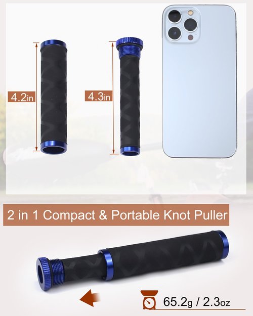 Wxvhji Knot Puller Fishing Knot Tying Tool Fishing Line Knot Puller Tool Fish Hook Tying Tool Fishing Knot Assist Tool Fishing Hook Tie Tool Knot Tool Fishing Line Knotting Device Knot Grippers