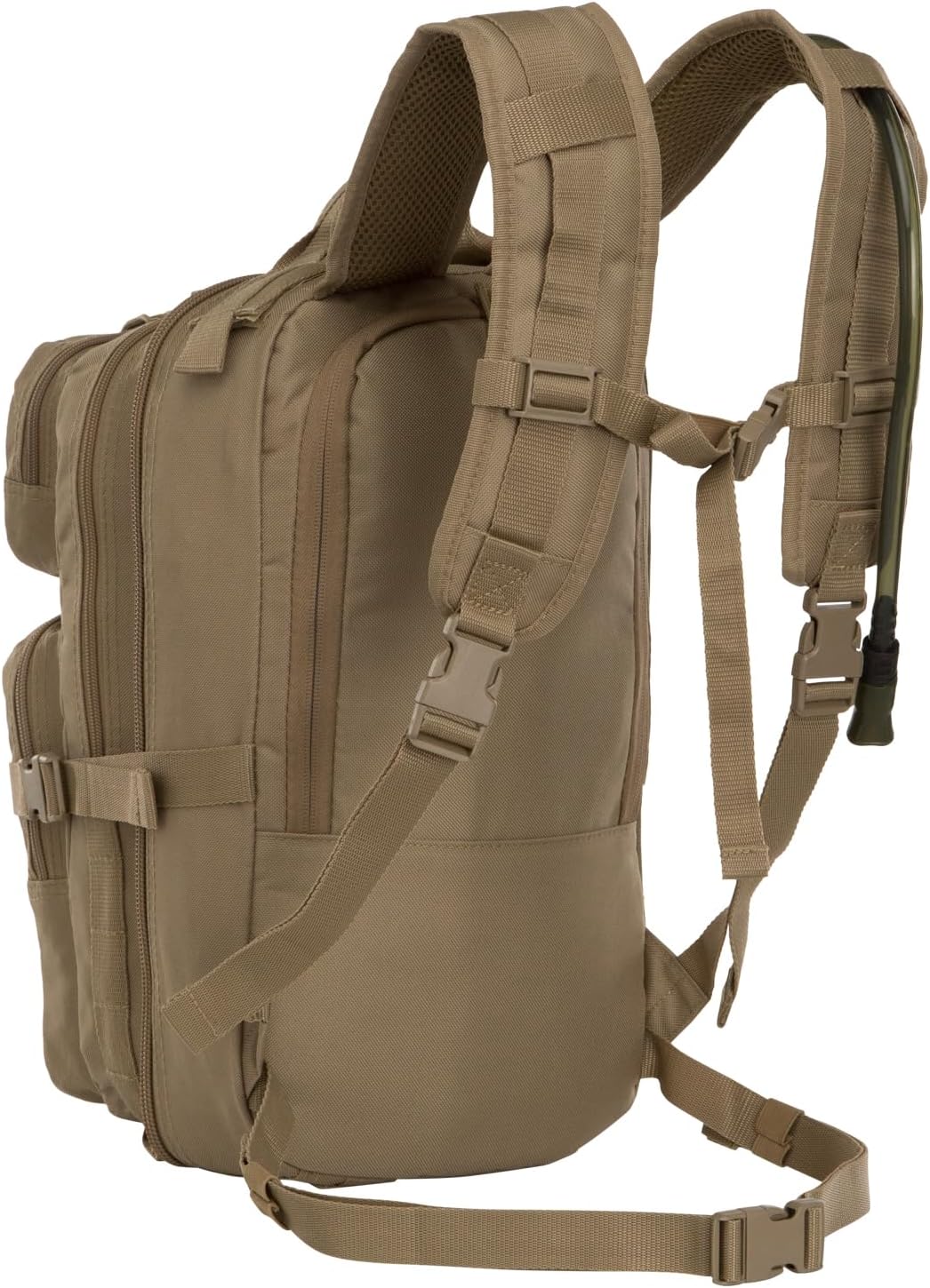 Surge Tactical Hydration Pack by Fieldline | Military Backpack with MOLLE System | Survival Bug Out Bag | 22L Storage Capacity + 3L Reservoir (Digital Sand)