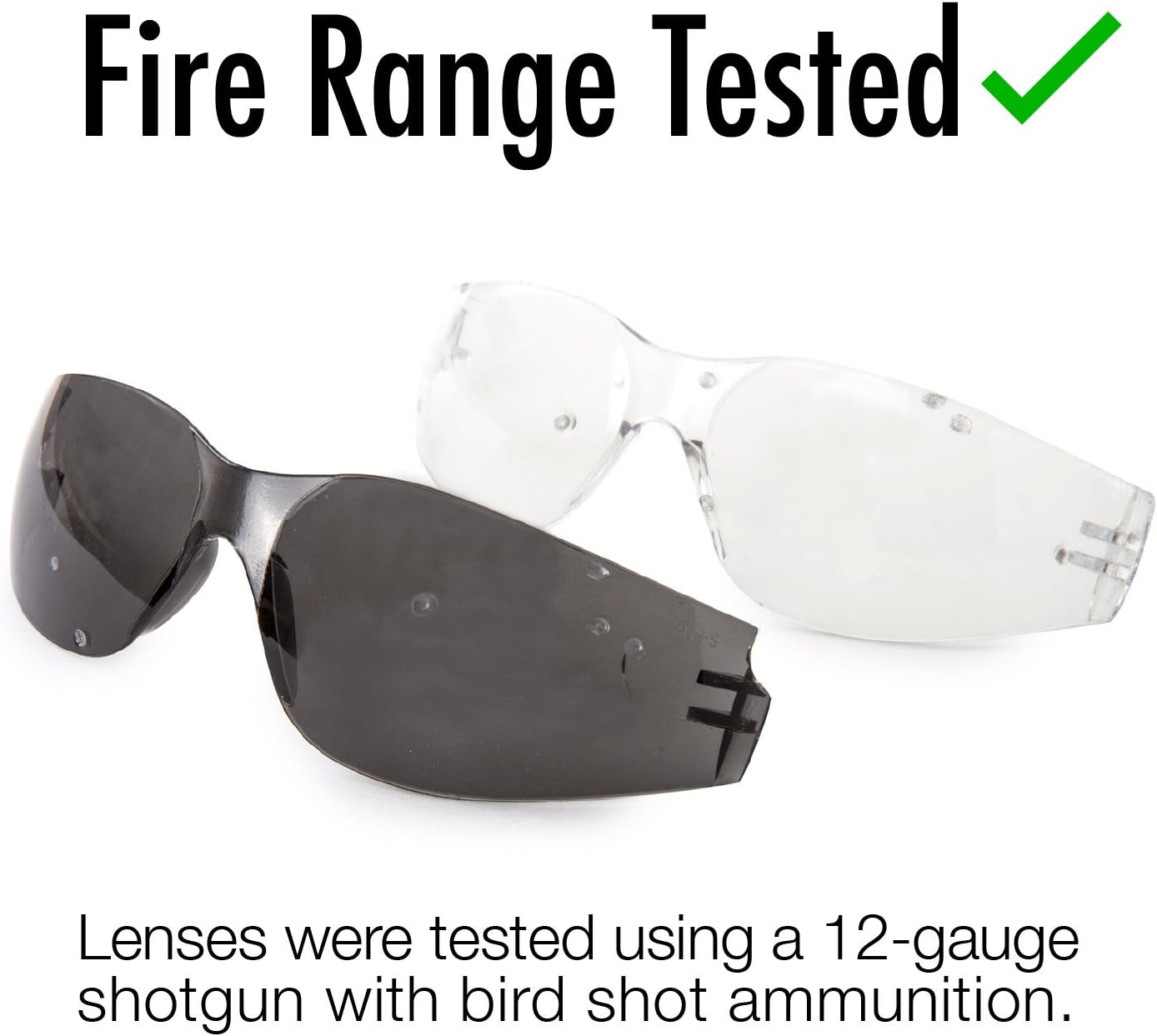 12 Pack Safety Glasses ANSI Z87+ Certified Protective Eyewear Goggles for Men and Women with UV Eye Protection