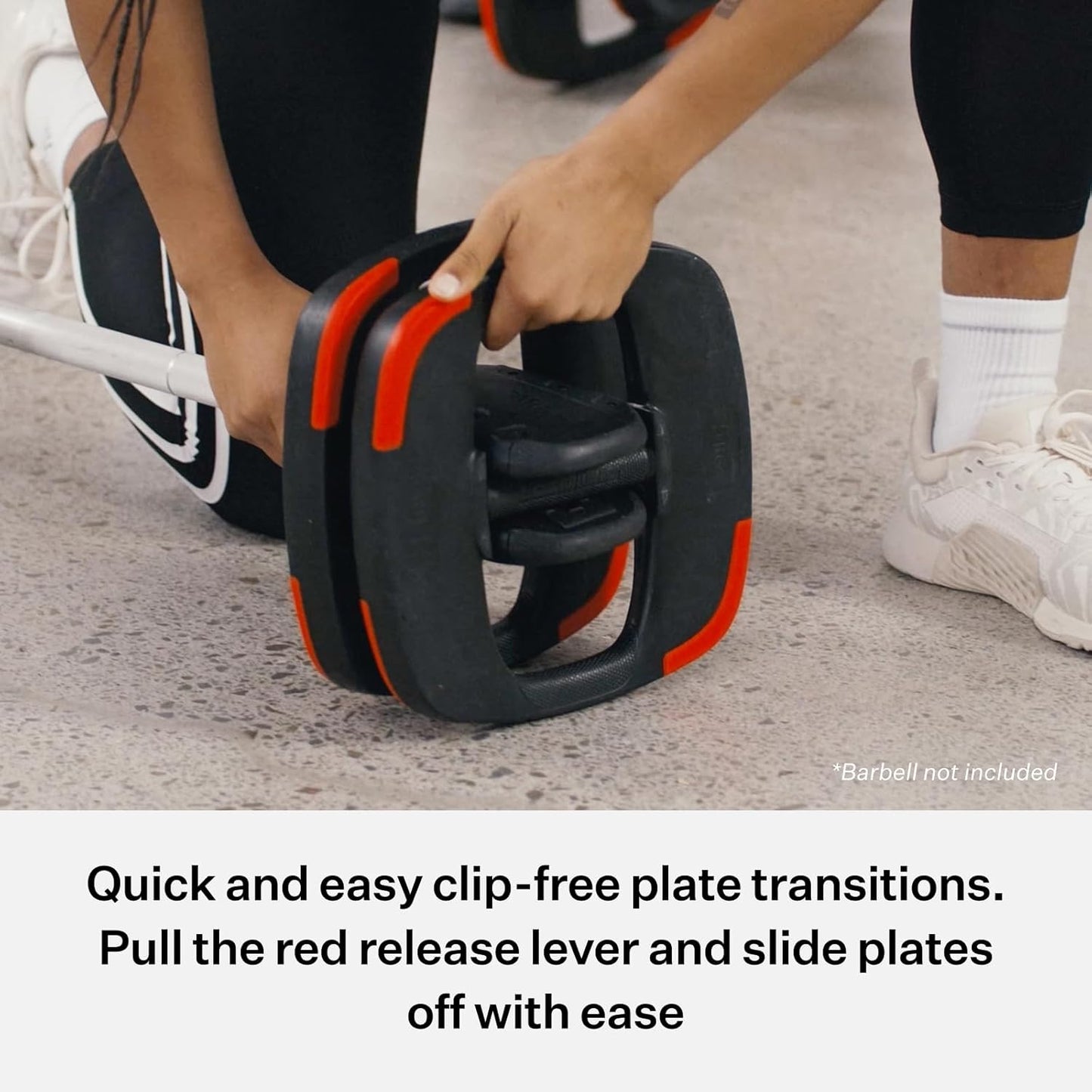 Les Mills™ Dual Purpose Ergonomic Exercise Weight Plates for Total Body Workouts