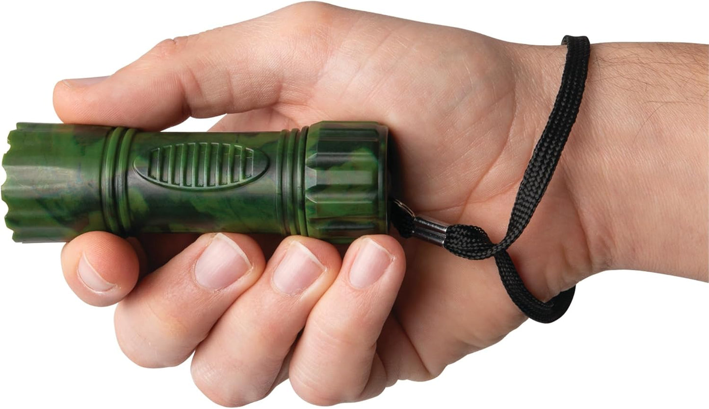 Performance Tool W2455 Camo Composite Flashlight - 65 Lumen, Compact & Durable