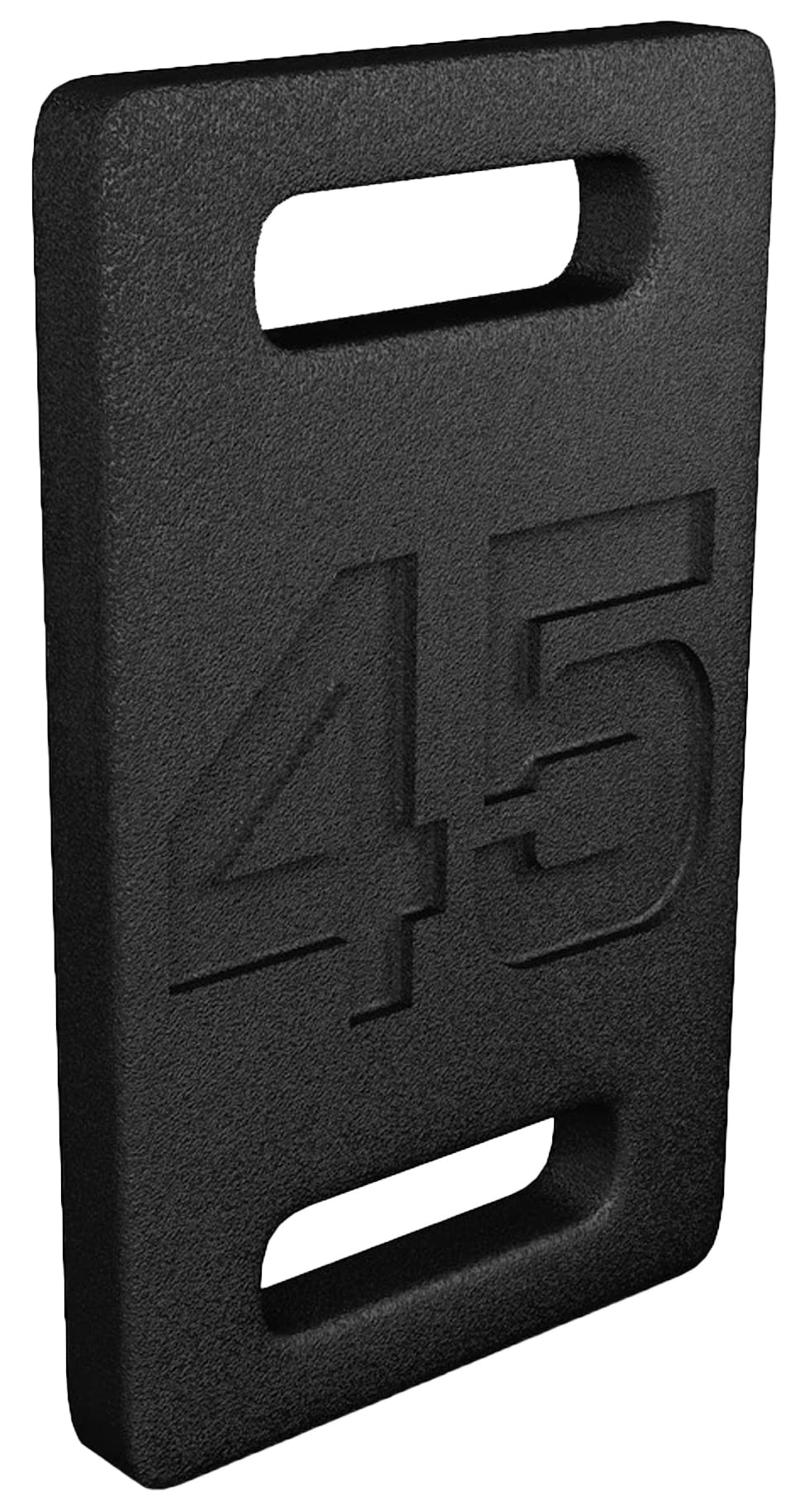 Fitvids Cast Iron Plate, Weighted Plate for Swings, Squat, Strength Training, Fitness Workout, and Home Exercises, 45-Pound