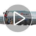 Qiguet Portable Folding Stool with Load Capacity 400lbs - Black