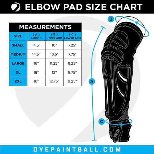 Dye Paintball Performance Elbow Pad
