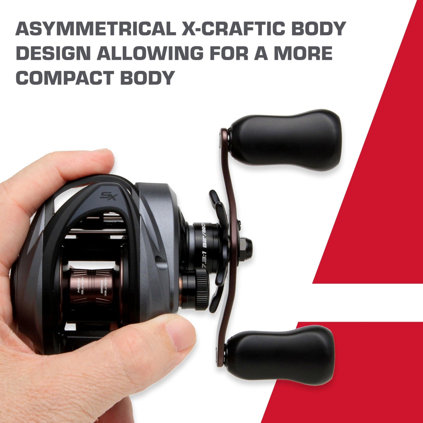 Abu Garcia Revo SX Low Profile Baitcast Fishing Reel