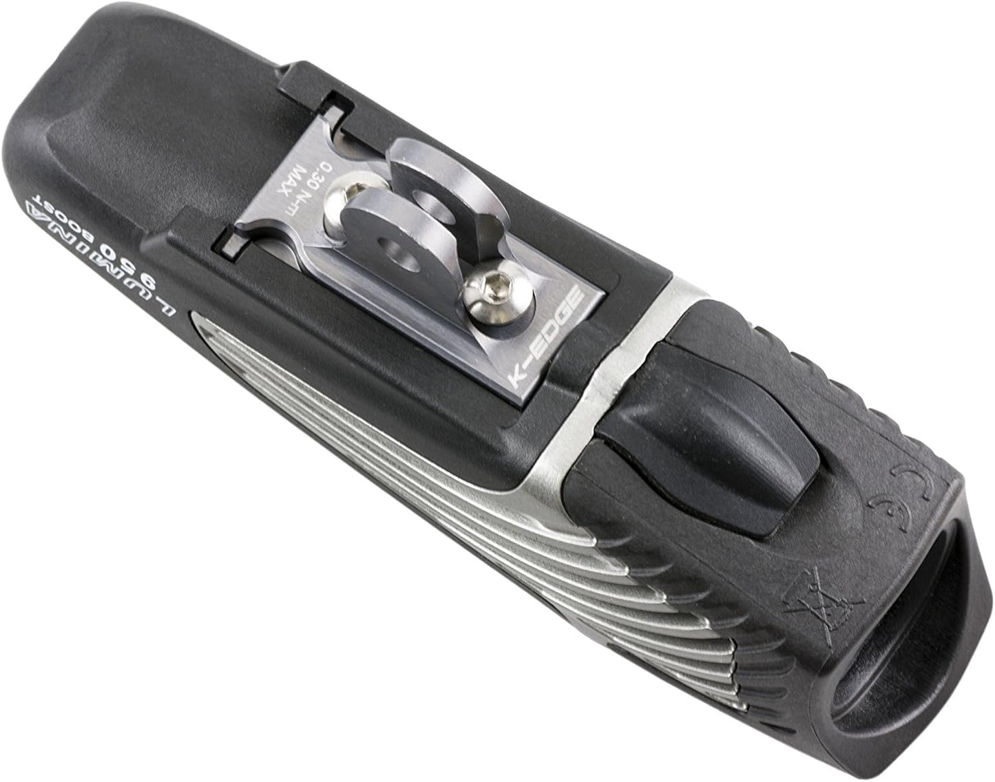 K-Edge Niterider Light Adapter Gunmetal, One Size