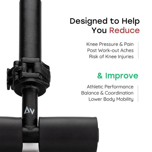 Tib Bar Tibialis Trainer for Tibialis Raise, Tibialis Bar Knee Strengthening Equipment Tibia Bar for Tib Raise, Tibia Dorsi Calf Machine Tib Trainer WE ENDEAVOR