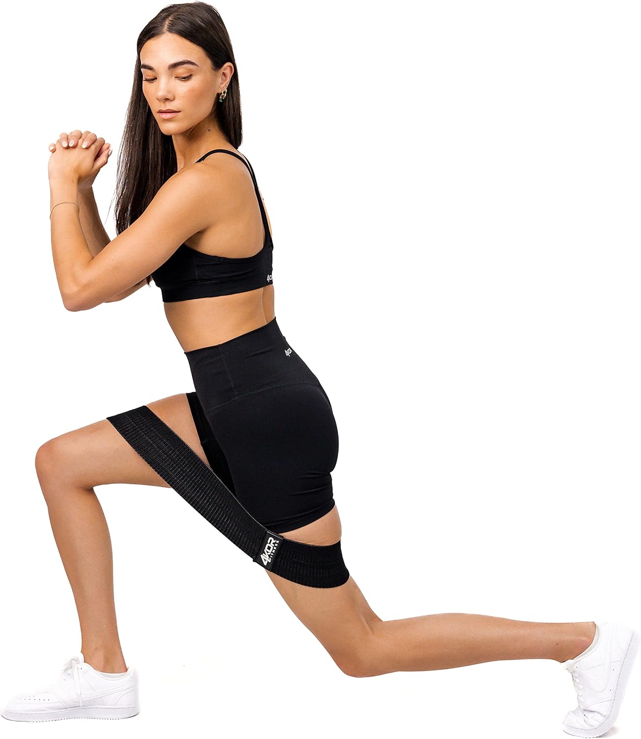 Hip Band by 4KOR Fitness- Resistance Loop Circle Perfect for Dynamic Warm-Ups and Activating HIPS and Glutes