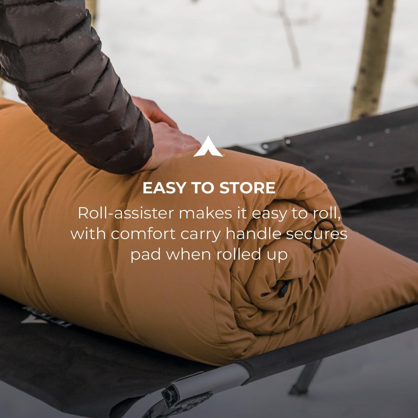 Teton Canvas Camp Pad, Sleeping Pad for Car Camping