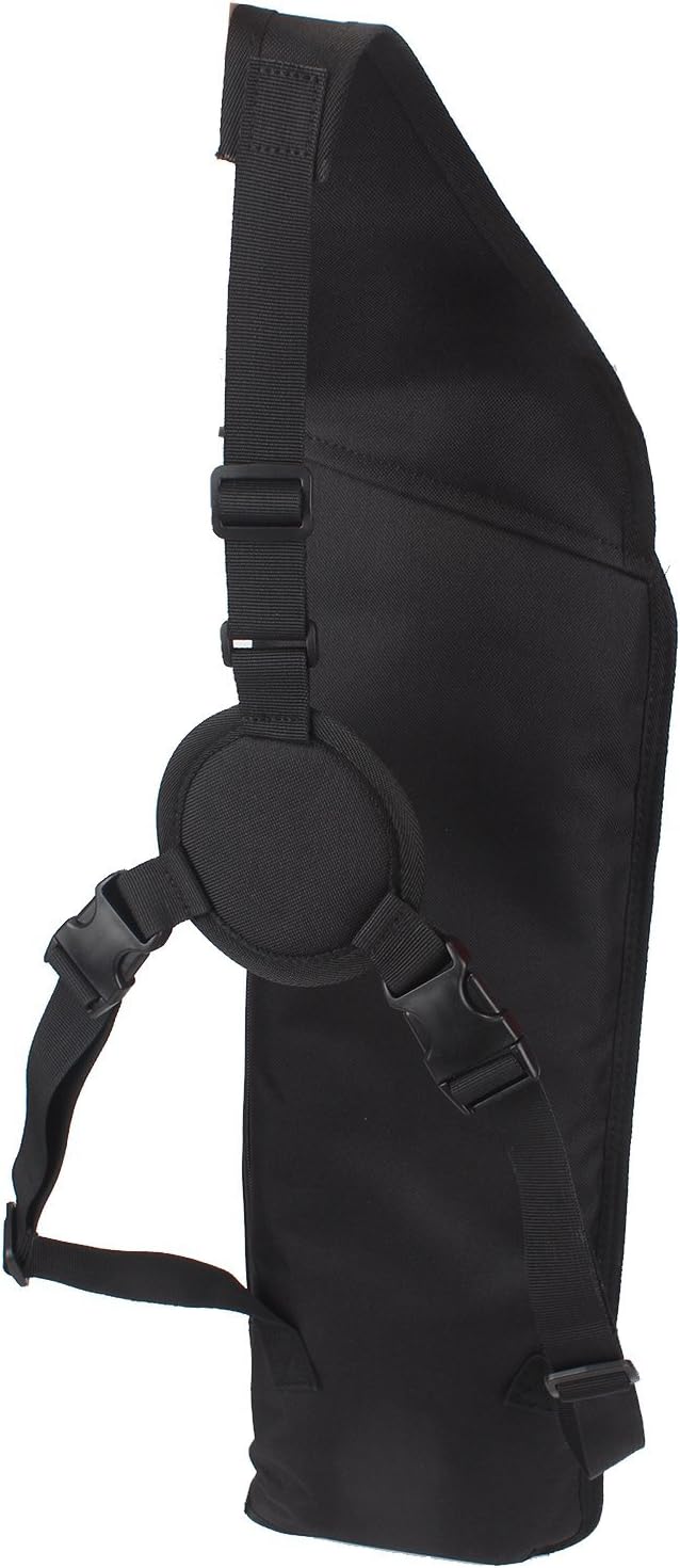 XTACER Multi-Function 4-Tubes Back Field Quiver Training Archery Arrow Quiver for Field Tips Arrows Takedown Bow