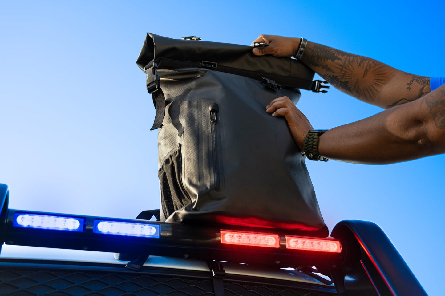 Faraday 30L Waterproof Laptop Backpack // EMP Signal Blocking // Protect Against Tracking, Spying & Hacking Data and Devices // Military Grade RFID Blocking Bag