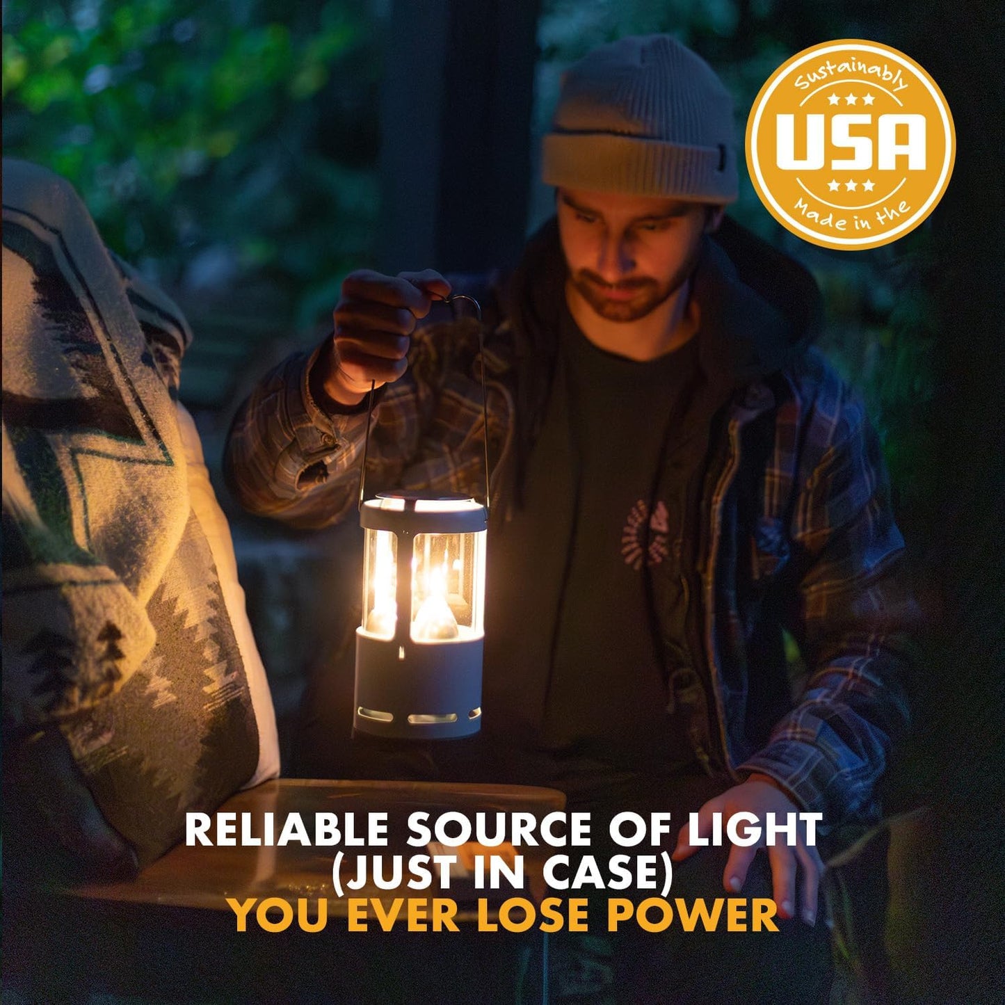 UCO 12-Hour Natural Beeswax Long-Burning Candles for UCO Candle Lanterns and Emergency Preparedness, Made in USA
