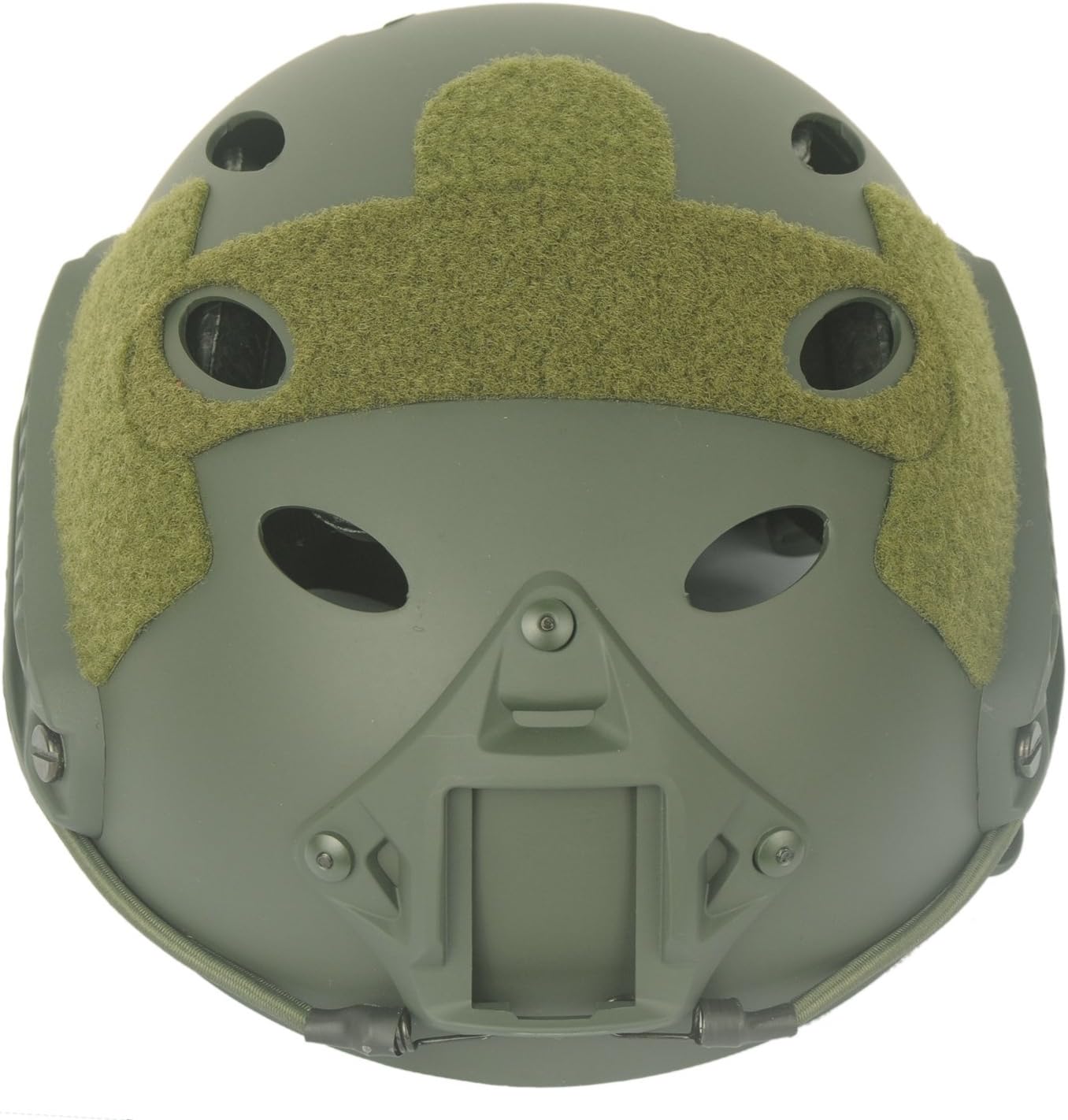 LOOGU Fast BJ Base Jump Tactical Helmet for Airsoft with 12-in-1 Headwear