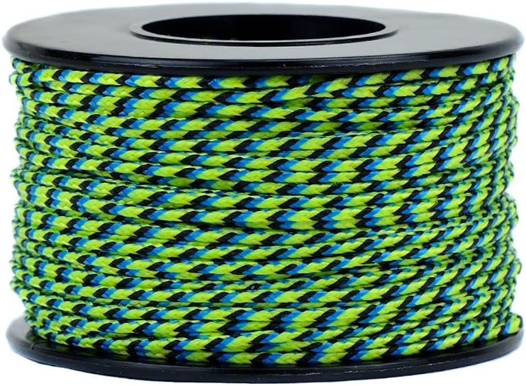 Micro Sport Cord 1.18mm X 125 Ft Small Spool Lightweight Braided Cord (Aquatica)
