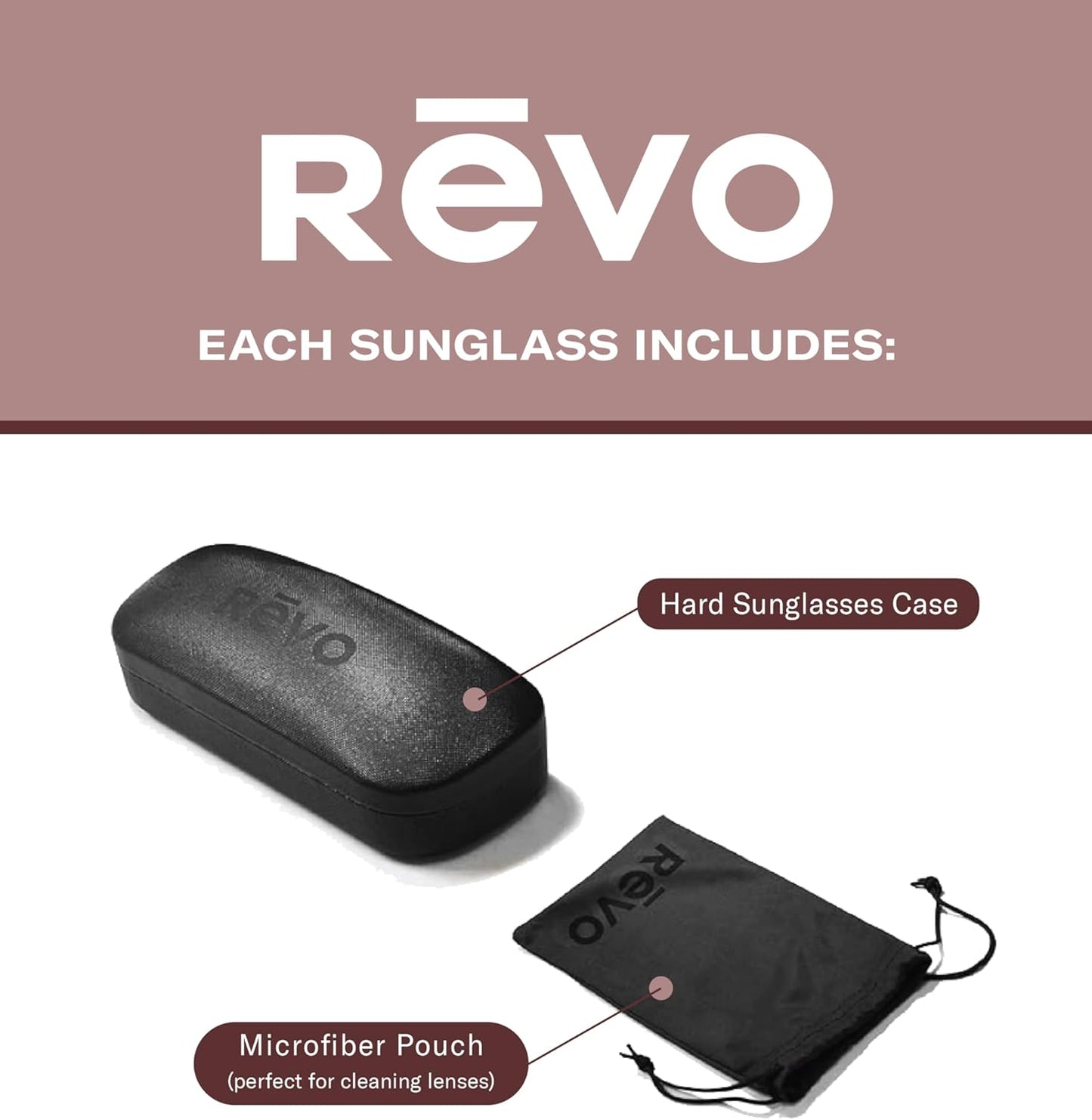 Revo Sunglasses Descend N: Polarized Lens with Rimless Rectangular Frame