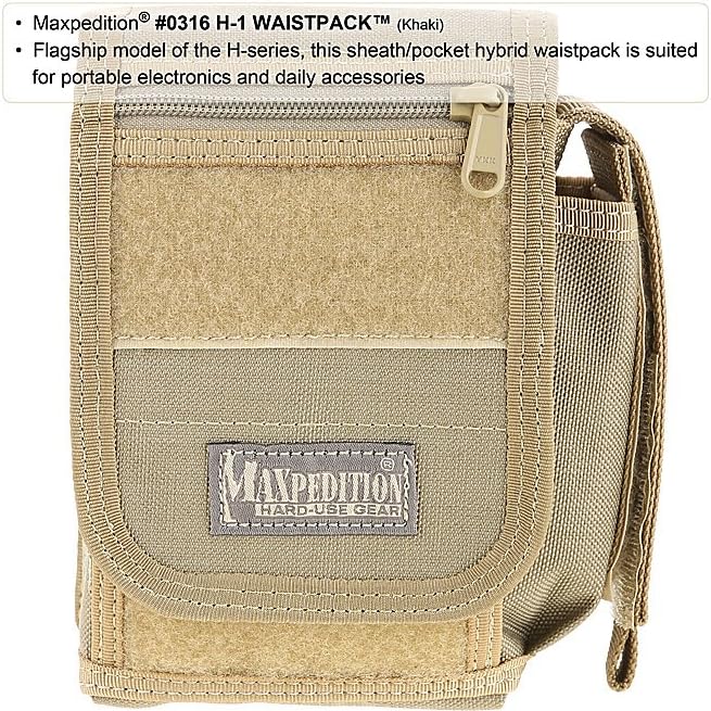 MAXPEDITION H-1 Waistpack