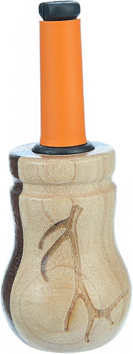 Hunters Specialties Li'l Heifer Cow Call - Easy-to-Use Pinch-Reed Realistic Cow Moos & Bleats Sounds Elk Call (Lanyard Included)