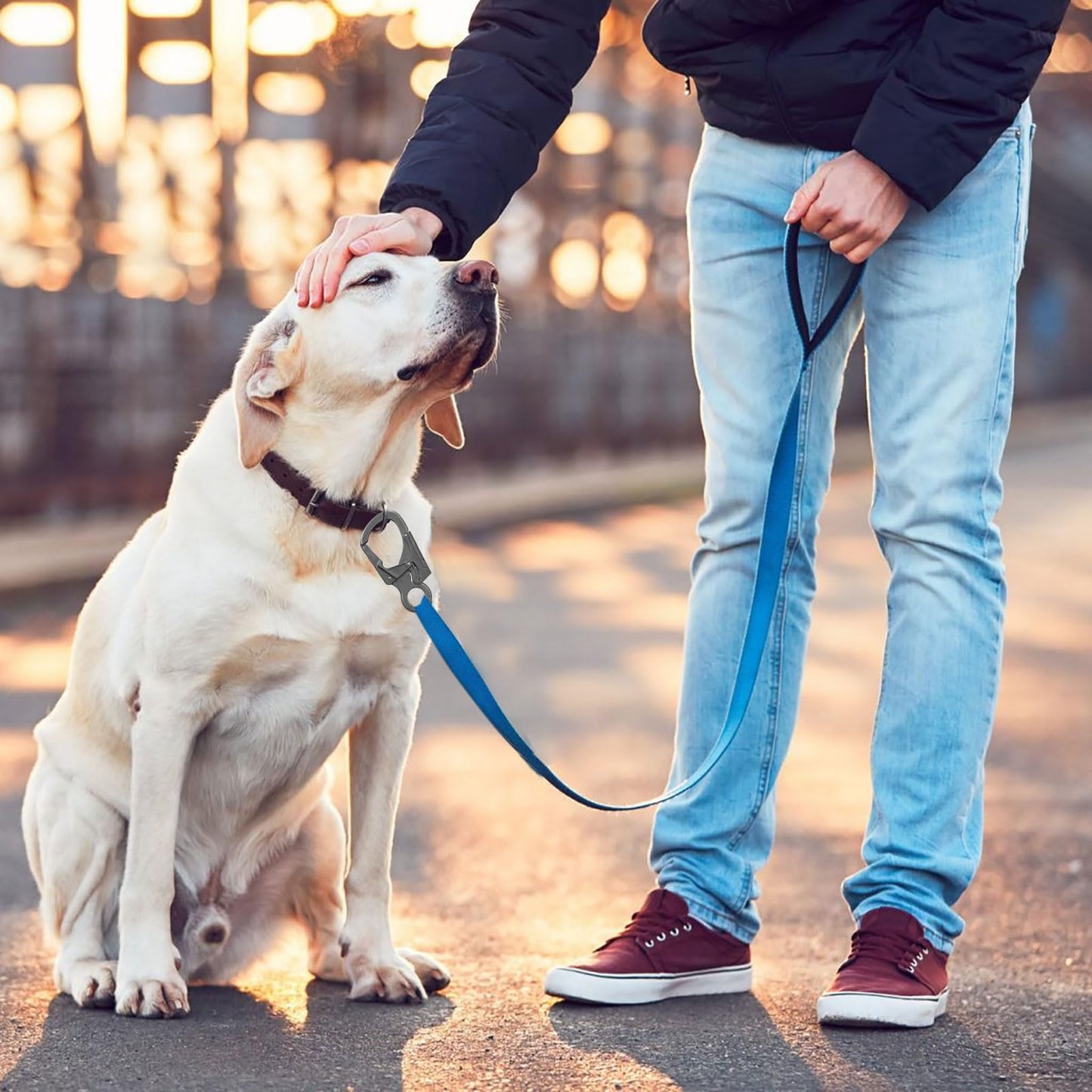 Ahiller Muscular Carabiner Hook,3.1" Alloy Thick Keychain Clip for Man, Outdoor Camping, Hiking Accessories, Key Ring(W-Carabiner Clip-Gunmetal-1PCS)