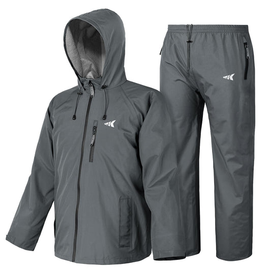 KastKing HydroSense Essential Waterproof Rain Suit for Men and Women, Lightweight, Durable Outdoor Gear for Fishing, Hiking