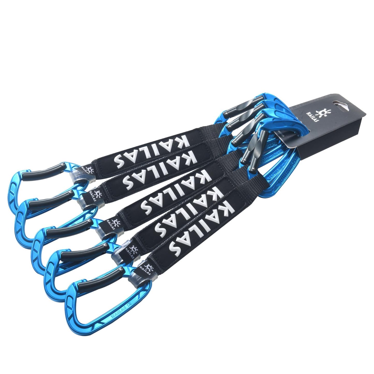 KAILAS Flash Quickdraw Set Carabiner Pack Accessories 22kN Rock Climbing Gear Heavy Duty UIAA CE Certified 14CM 20CM