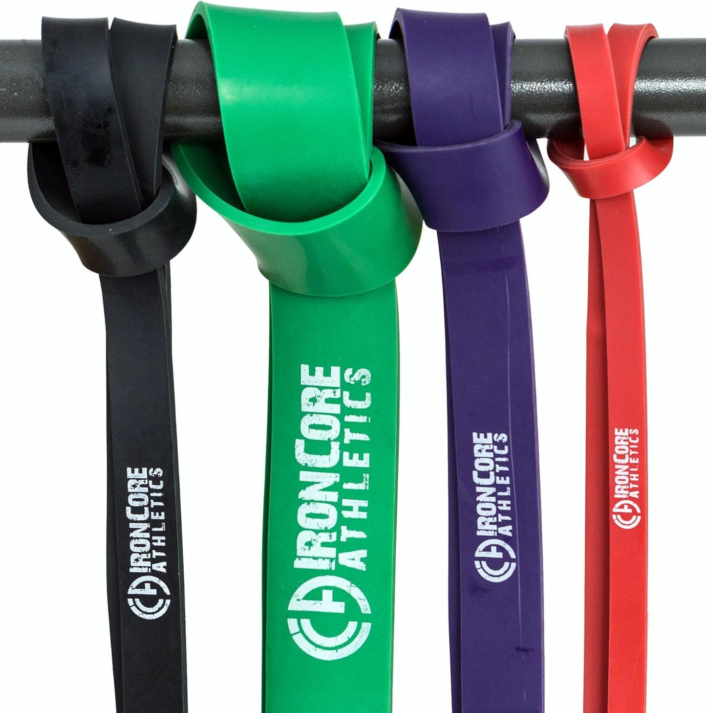Pull Up Assistance Bands - Commercial Gym Quality 41" Loop Exercise Pull-Up Bands - 4 Different Resistance Levels to Choose from