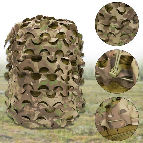 LOOGU Tactical Backpack Cover, Breathable Mesh Camo Camouflage Pack Cover Great for Tactical Military Gear Combat
