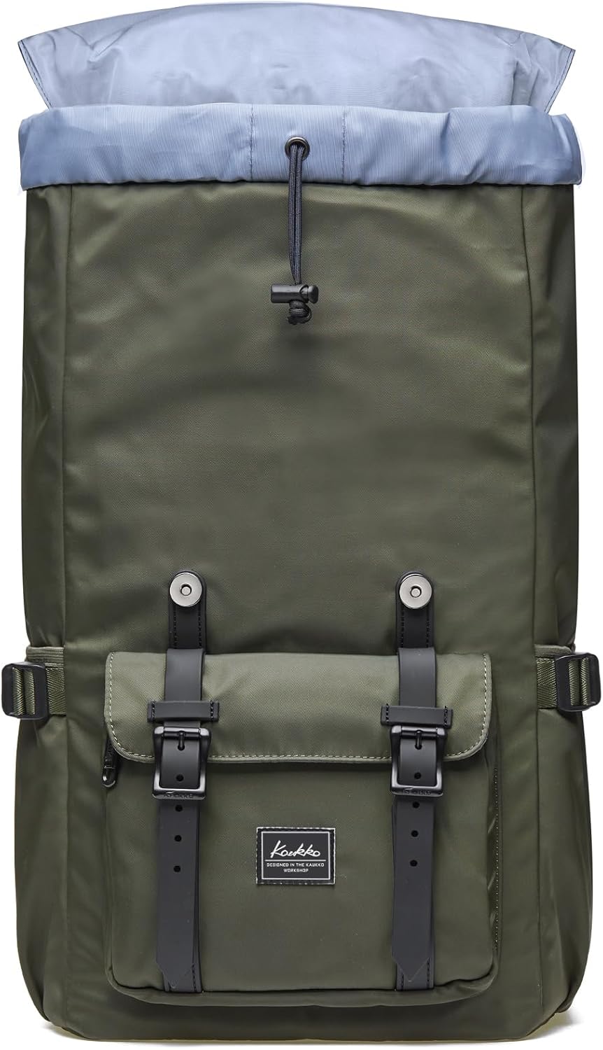 KAUKKO Backpack, (Black (E5-3), 45 x 27 x 17cm (HxBxT)