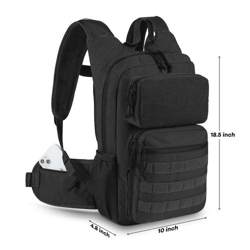 FRTKK Hydration Backpack with 3L TPU Hydration Bladder, Lightweight Insulation Hydration Pack for Cycling, Hiking, Running, Climbing, Hunting, Biking