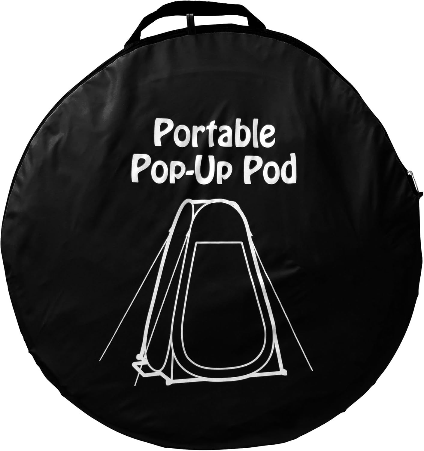 GigaTent Pop Up Pod Changing Room Privacy Tent – Instant Portable Outdoor Shower Tent, Camp Toilet, Rain Shelter for Camping & Beach – Lightweight & Sturdy, Easy Set Up, Foldable - with Carry Bag