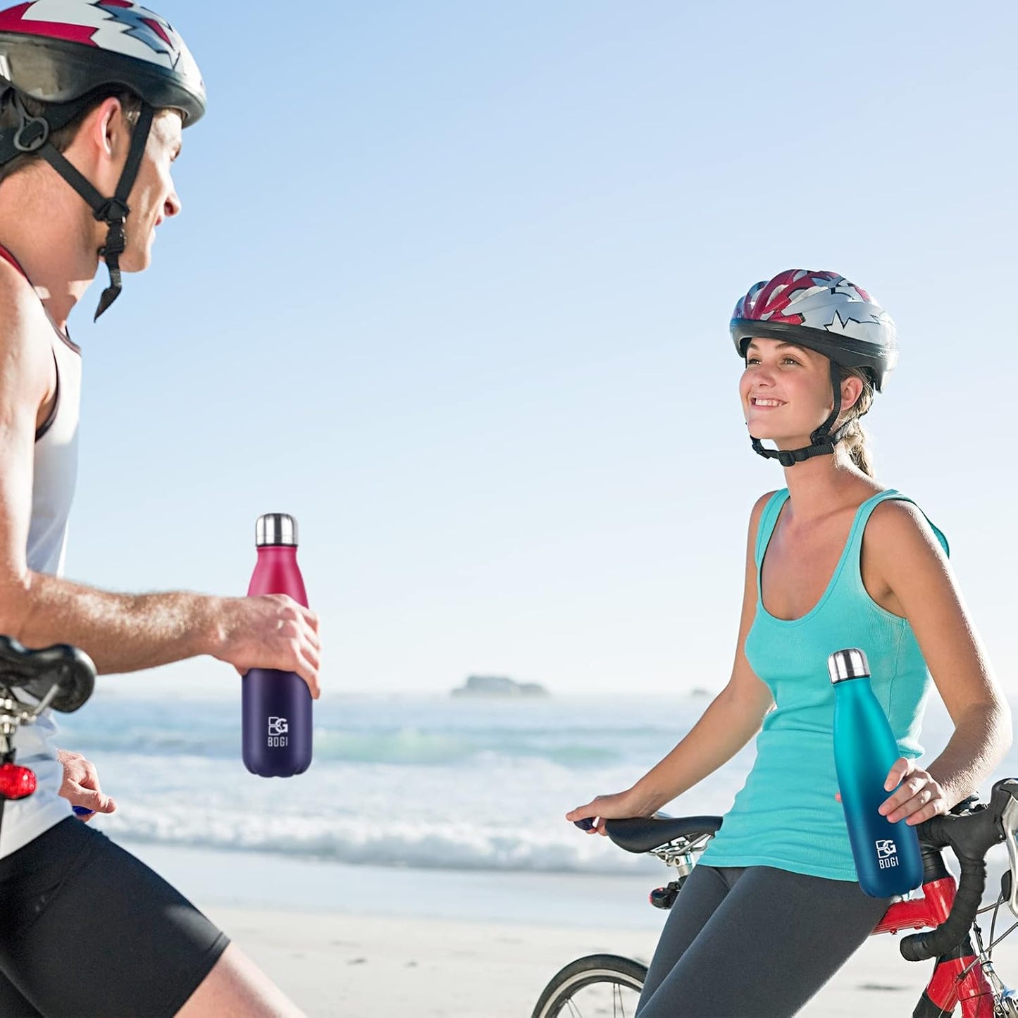17oz Insulated Stainless Steel Water Bottle | Leak-Proof | Hot Pink for Outdoor Sports