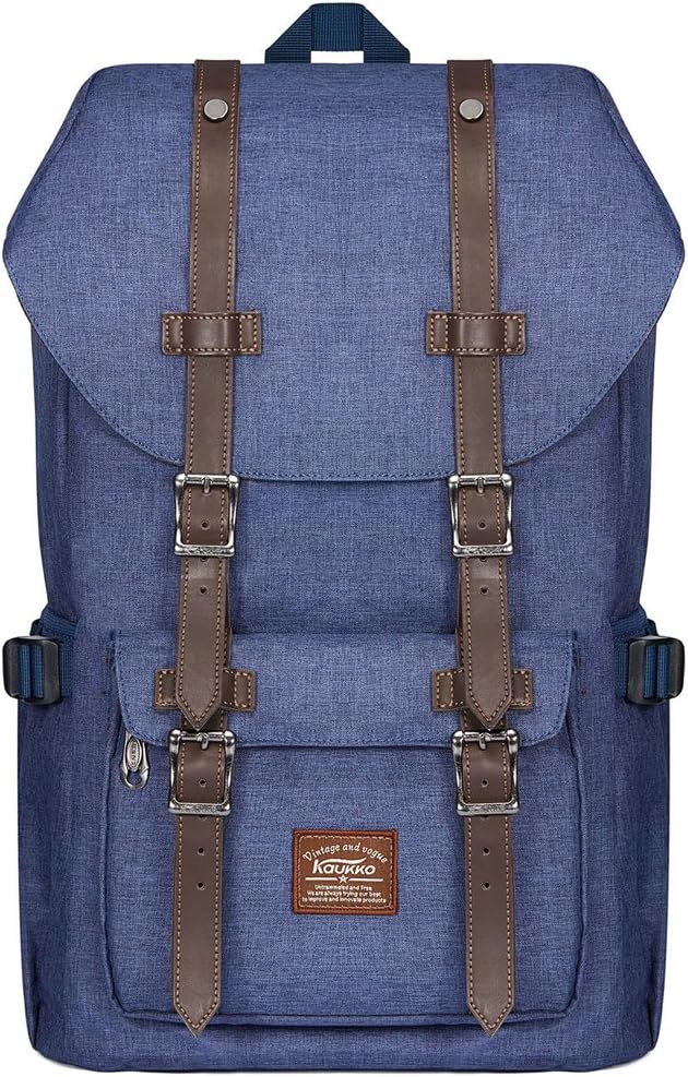 KAUKKO Backpack, (Black (E5-3), 45 x 27 x 17cm (HxBxT)