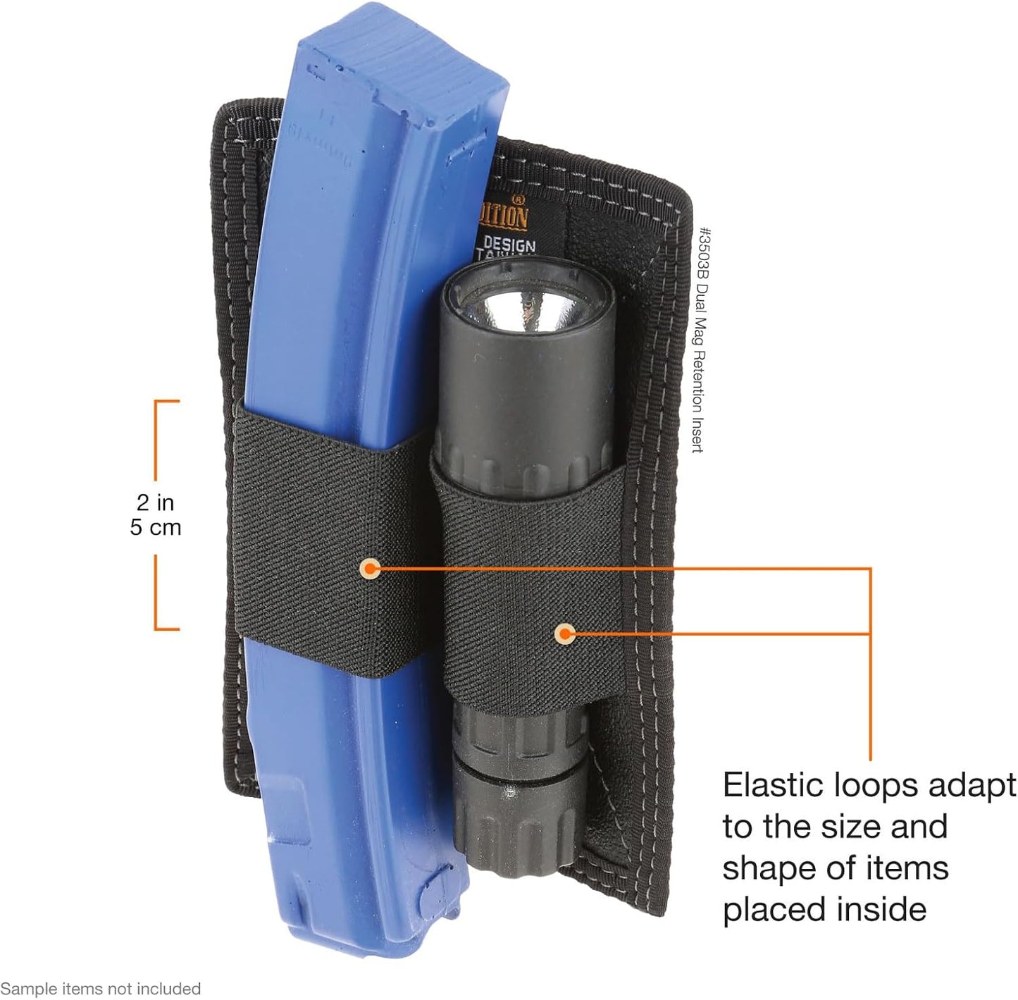 Dual Mag Retention Insert (Black)