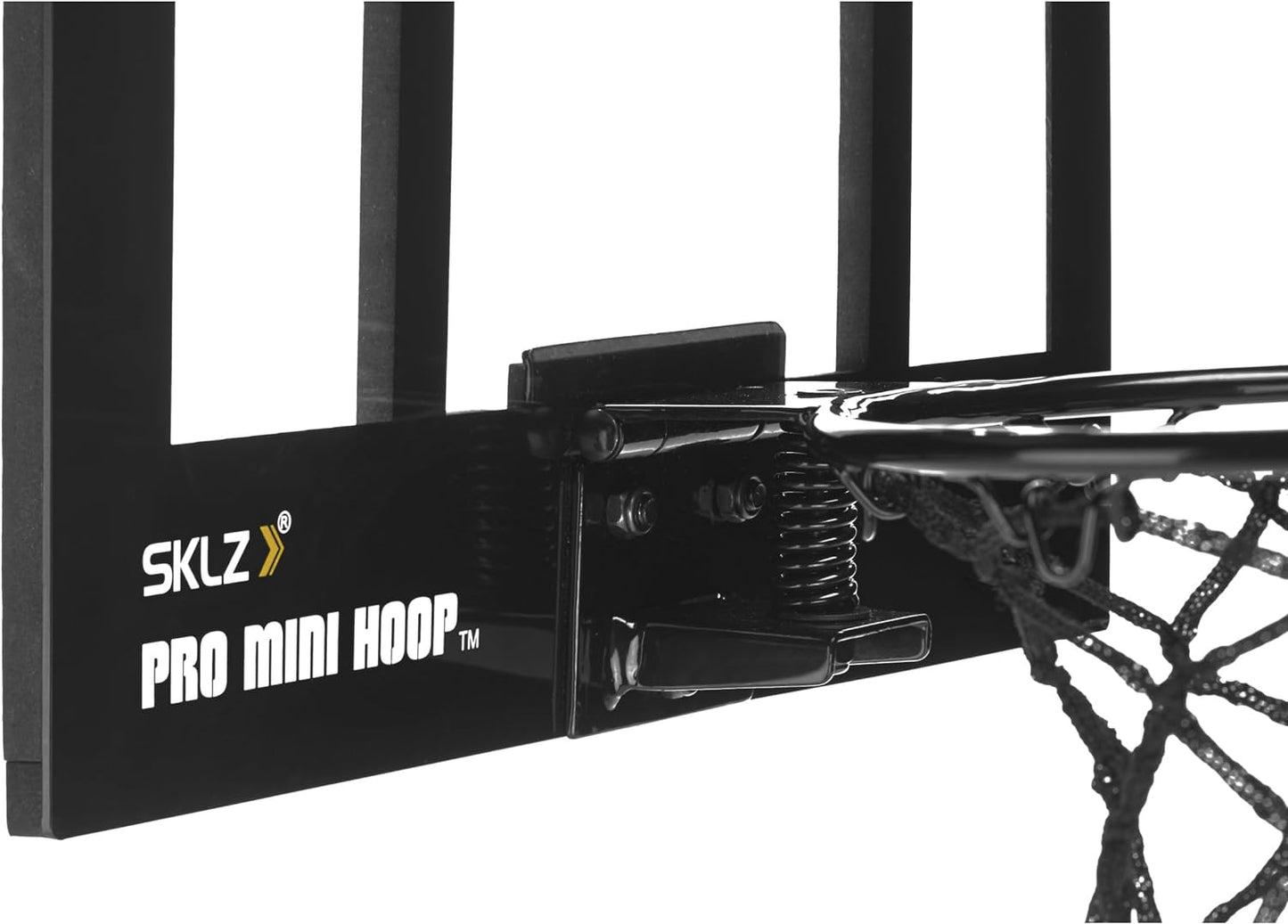 SKLZ Pro Mini Indoor Basketball Hoop - Over The Door – Portable - Great For Home, Dorms, Offices, and Gifts