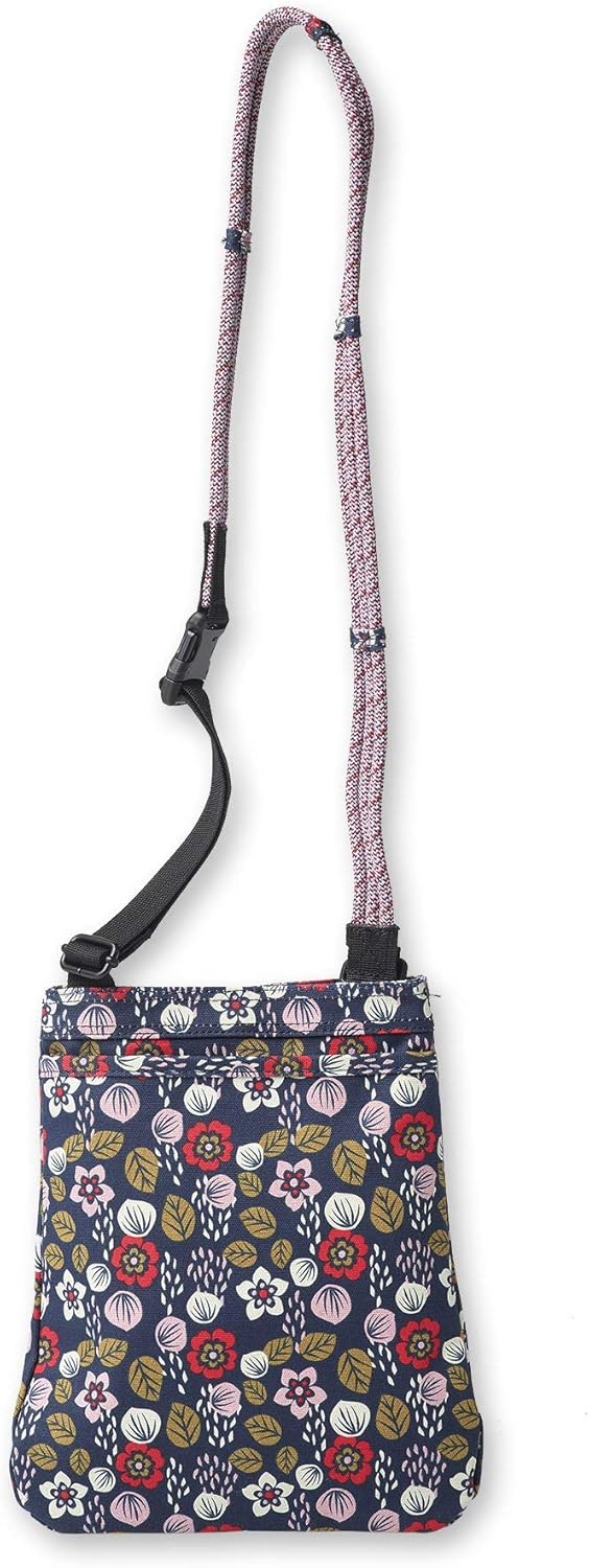 KAVU Keepalong Semi Padded Sling Canvas Rope Crossbody Bag