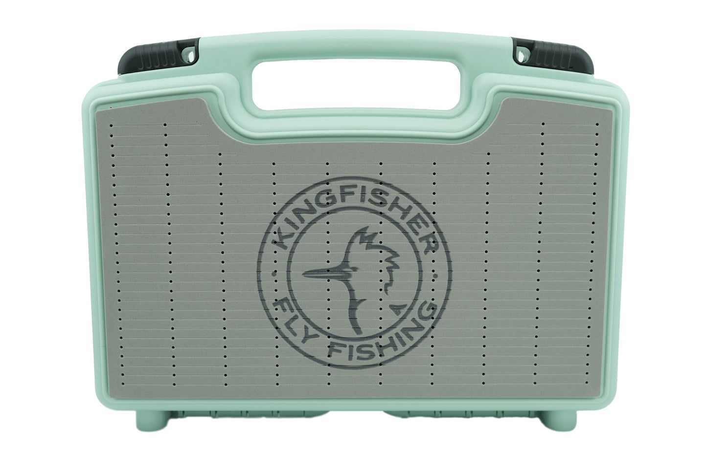 Kingfisher Large Streamer Fly Fishing Boat Box 2.0 (14" x 11" X 3.35") Yellow