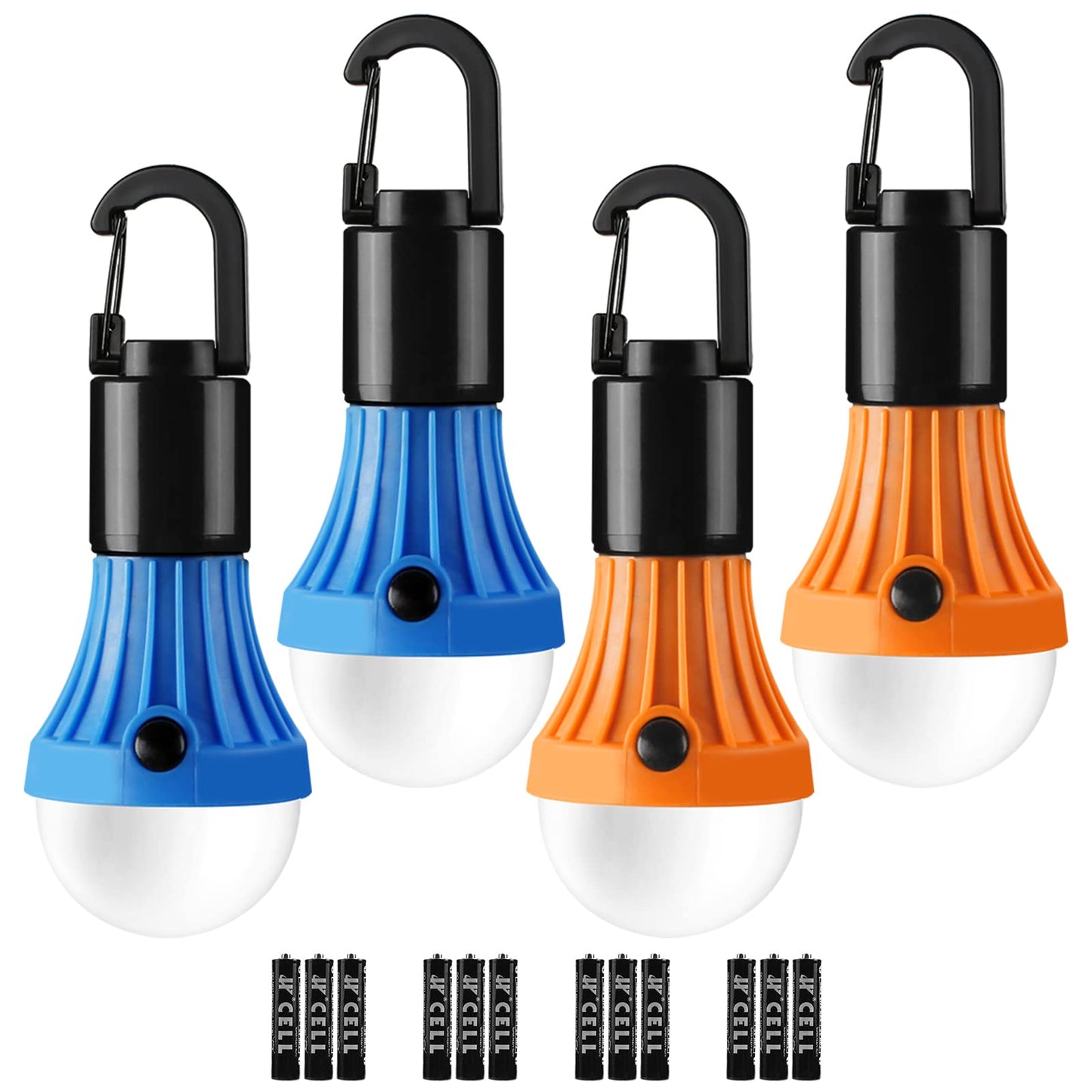 Lepro LED Camping Lantern 3 Lighting Modes and Lepro AAA Batteries 24 Pack