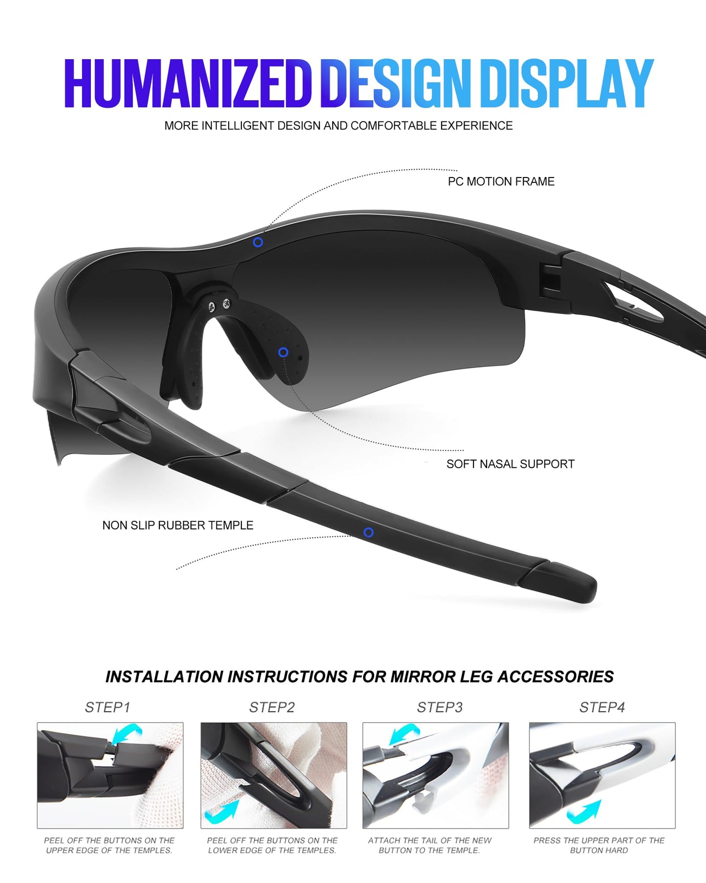 KALIYADI Cycling Sunglasses