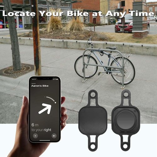 Saurka Bike Mount for AirTag Hidding- Anti Theft and Waterproof Water Bottle Holder - GPS Bike Tracker Protector