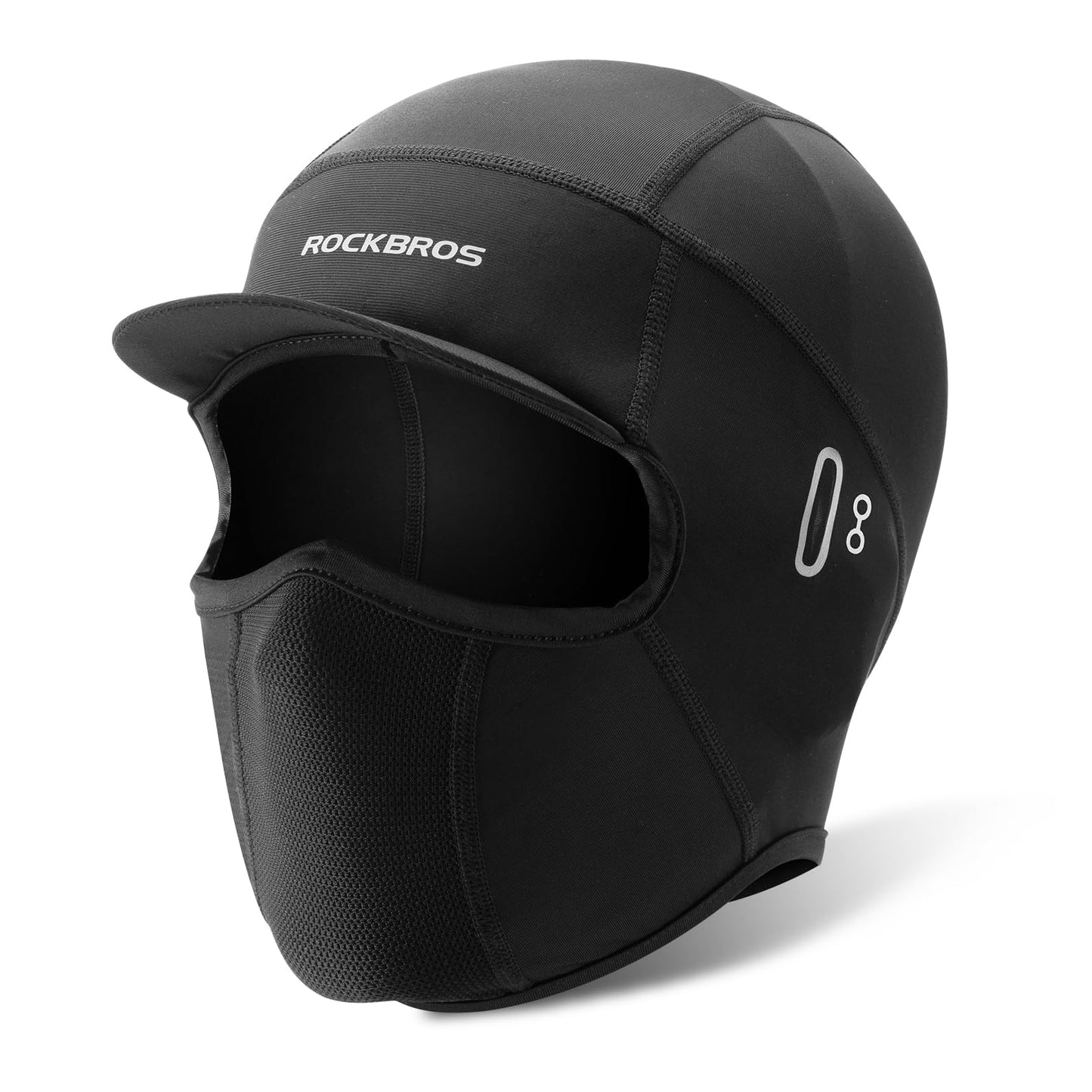 ROCKBROS Balaclava Face Mask, Summer Cooling Neck Gaiter Cycling Cap, UV Protector Motorcycle Scarf for Men/Women Black