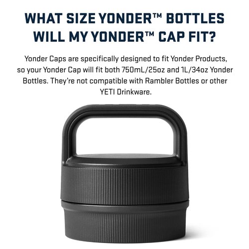 YETI Yonder Chug Cap Black