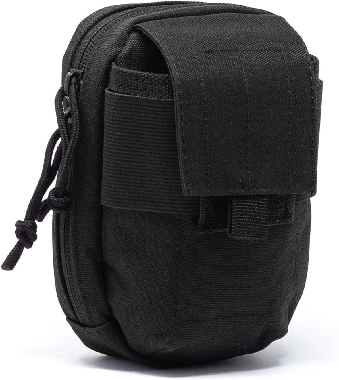 3VGEAR Tech Accessory Pouch - Rugged 600D PVC-Backed Polyester MOLLE Phone Holder with 2 Micro-Fleece Lined Pockets - Lightweight and Quick Access MOLLE Pouch